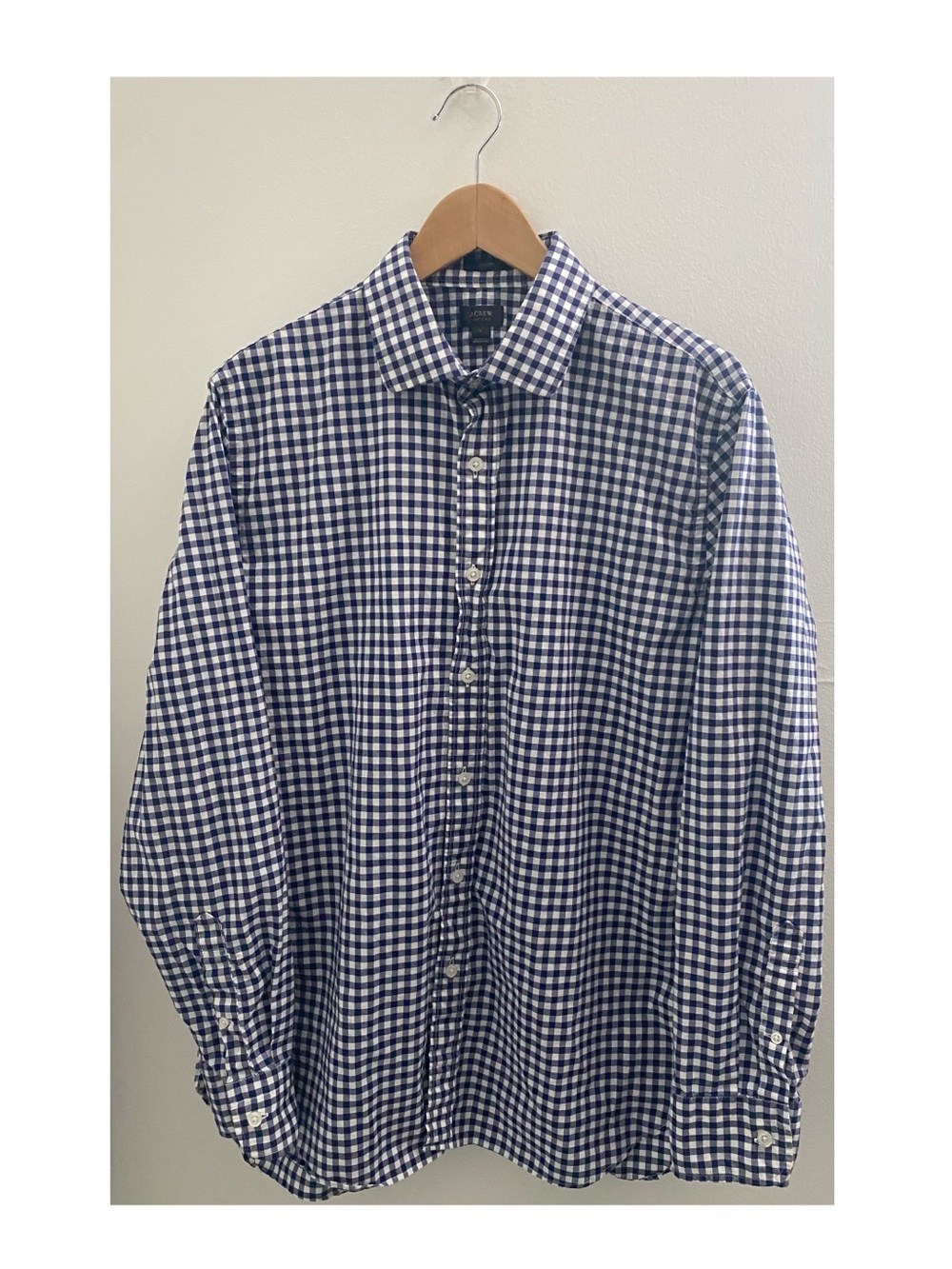 J.Crew Crosby 120’s 2 PLY 100% Cotton Button-Down Shirt Size Large